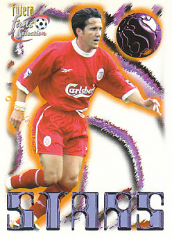 Oyvind Leonhardsen Liverpool 1999 Futera Fans' Selection #64